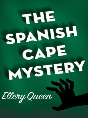 cover image of Spanish Cape Mystery
